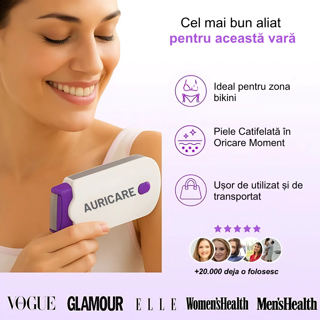 Depilatoare AuriCare BodyPro® + Ulei Esențial de Curcuma (GRATUIT)