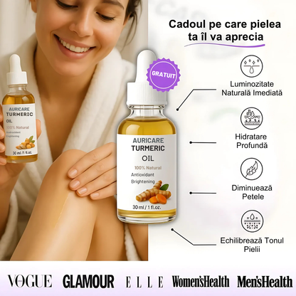 Depilatoare AuriCare BodyPro® + Ulei Esențial de Curcuma (GRATUIT)
