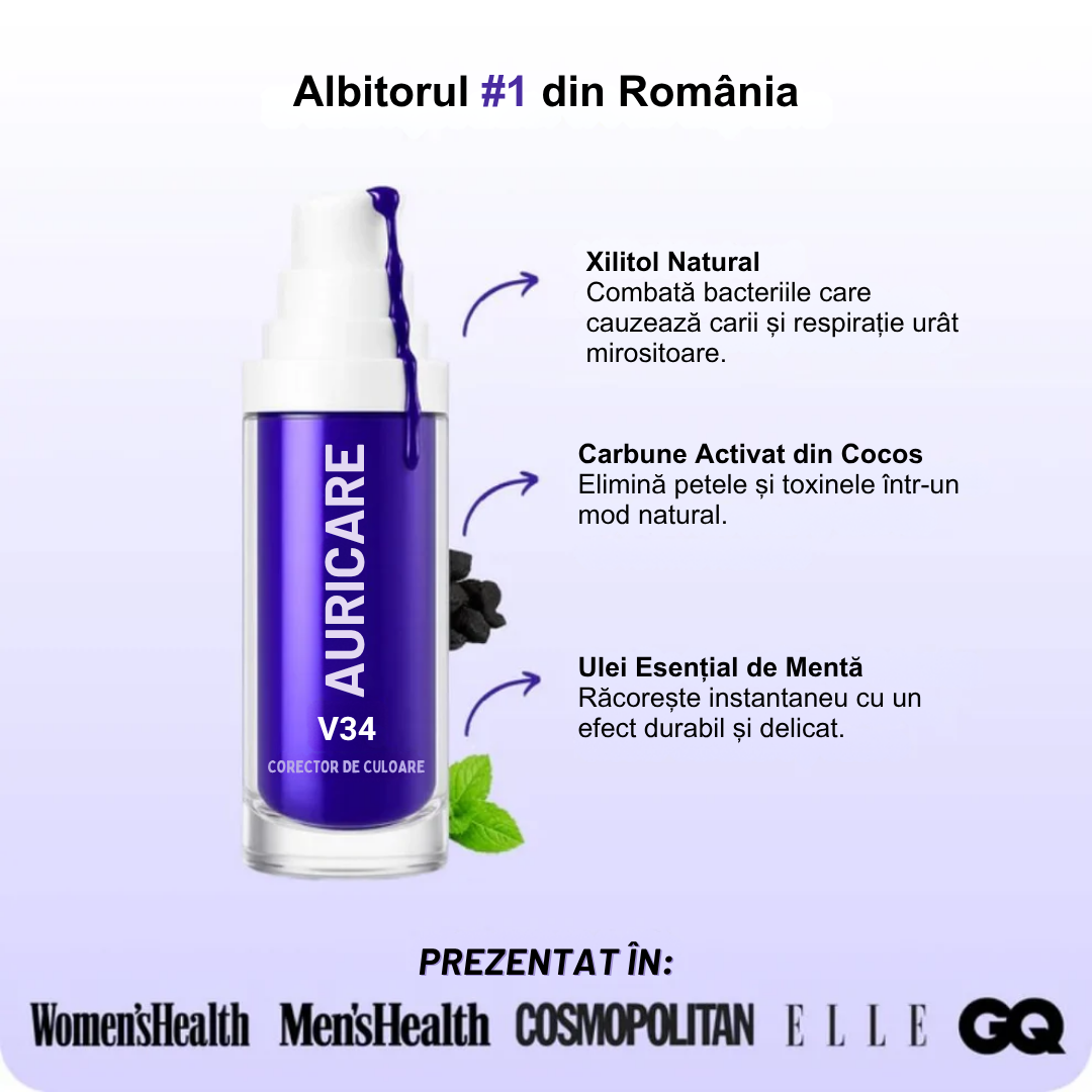 Albitor Dentar - Purple V34® (OFERTĂ 2X1)